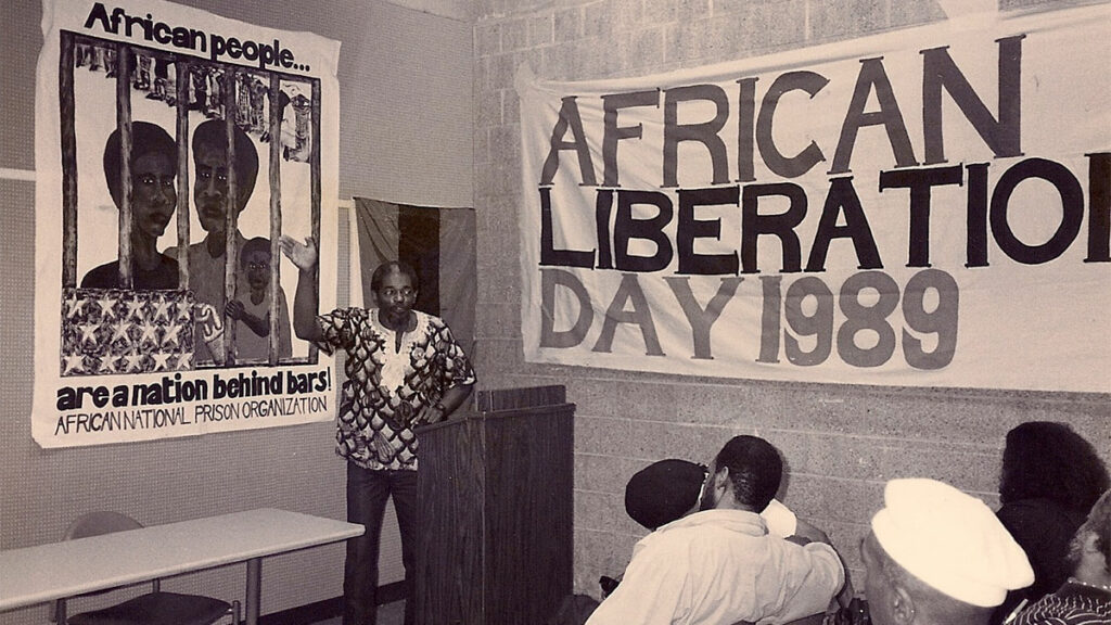 Chairman Omali Yeshitela speaks at African Liberation Day 1989